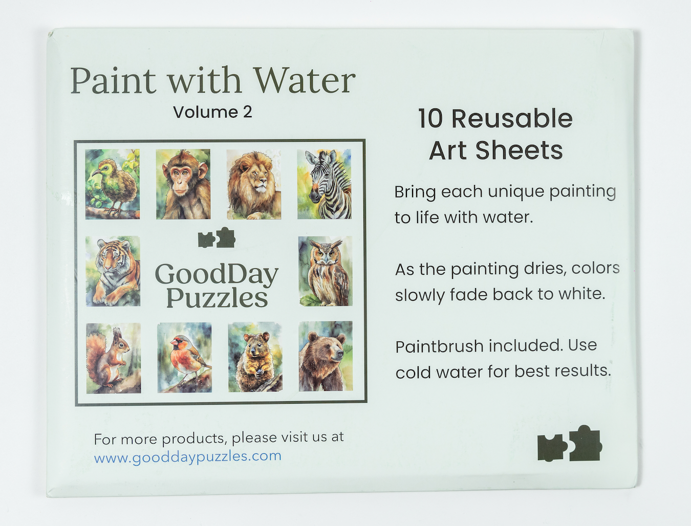 Paint with Water - Amazing Animals