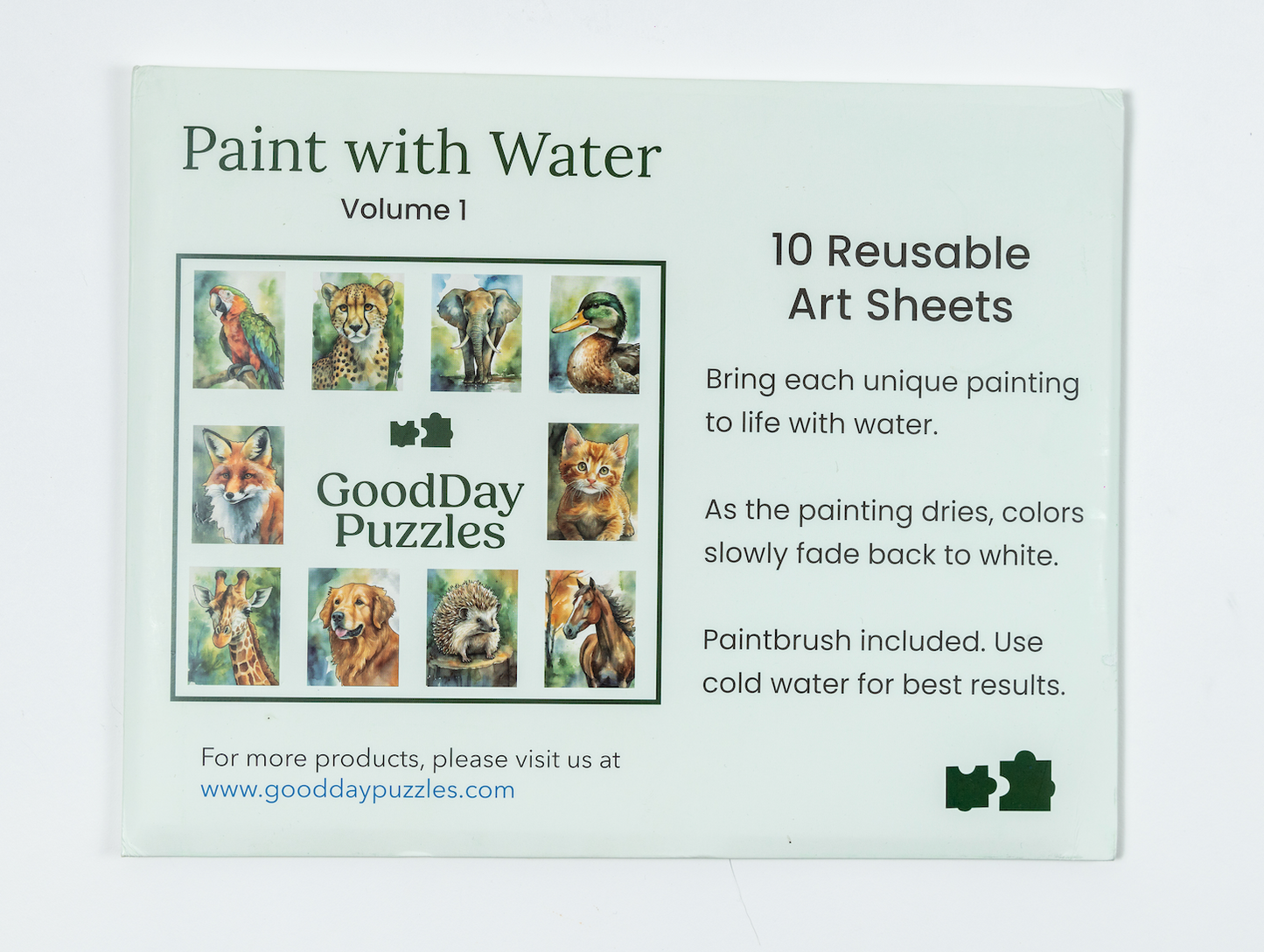 Paint with Water - Amazing Animals