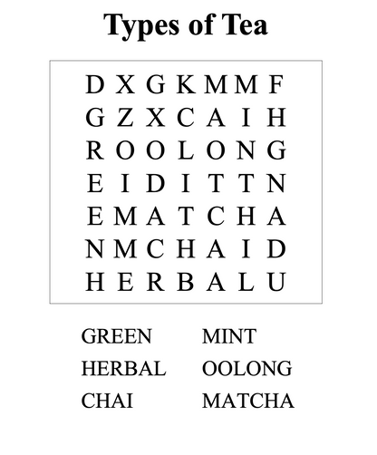 50 Word Search Puzzles | Download & Print