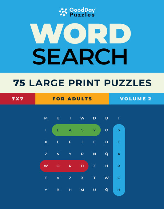 Easy 7x7 Word Search
